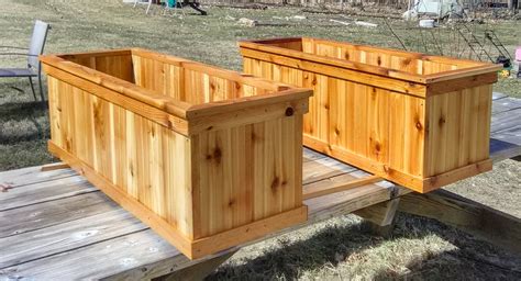 custom made planter boxes